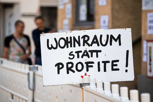 In Zeiten niedriger Zinsen wird Geld i...len und nicht um Wohnraum zu schaffen.  | Foto: Marijan Murat