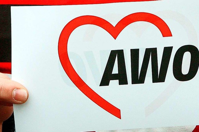 Das heutige Logo der Arbeiterwohlfahrt (AWO)  | Foto: Holger Hollemann (dpa)