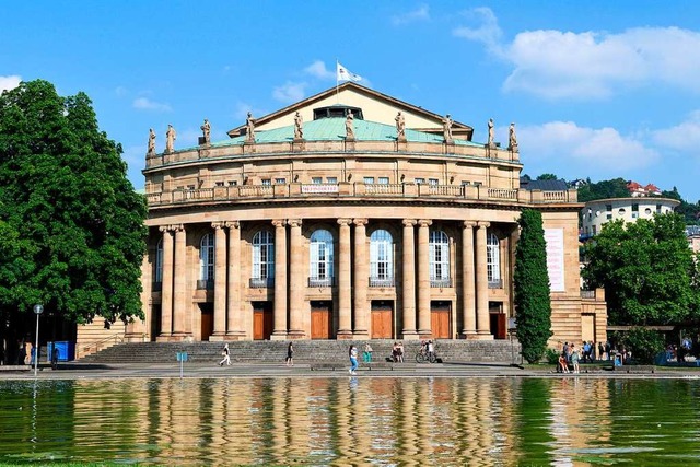 Der Littmann-Bau der Stuttgarter Oper  | Foto: Bernd Weissbrod