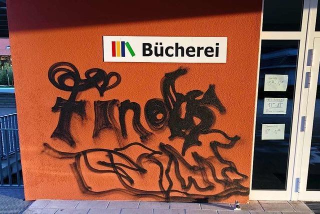 Die Polizei sucht Graffiti-Sprayer