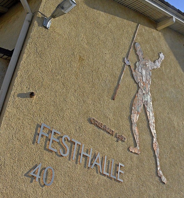 Noch gut genug in Schuss ist die Haltinger Festhalle, meint man in Weil.  | Foto: Hannes Lauber