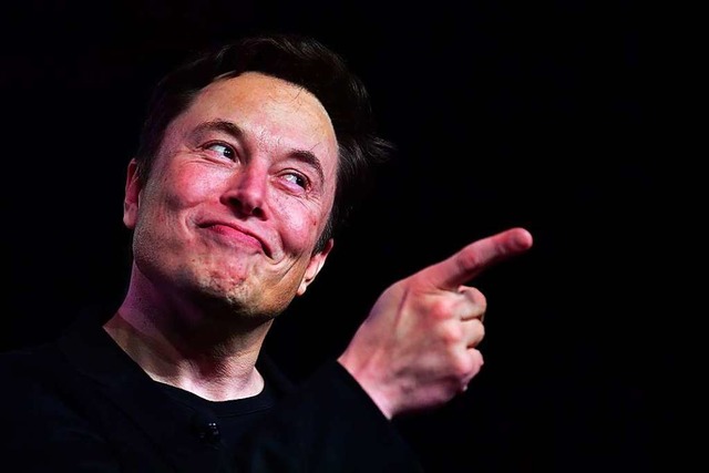 Firmenchef Elon Musk hat groe Plne &...produktion  seiner E-Autos hochziehen.  | Foto: FREDERIC J. BROWN