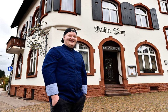 Nico Stachel (24) ist der neue Betreiber des Khlen Krugs in Gnterstal.  | Foto: Thomas Kunz