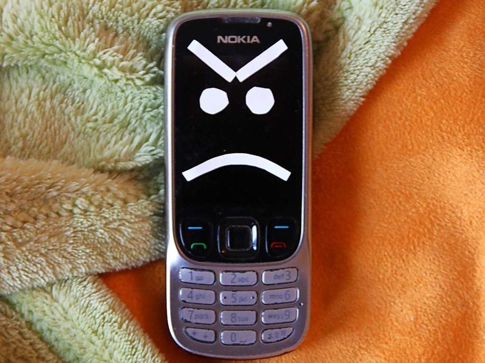 RIP, geliebtes Nokia. Er wird seinen E... im Nachtkästchen des Autors bekommen.  | Foto: Christian Engel