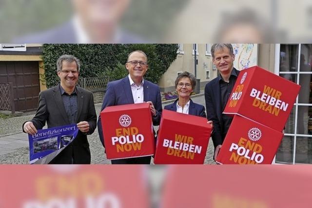 Rotarier Bad Krozingen helfen bei Poli-Bekämpfung