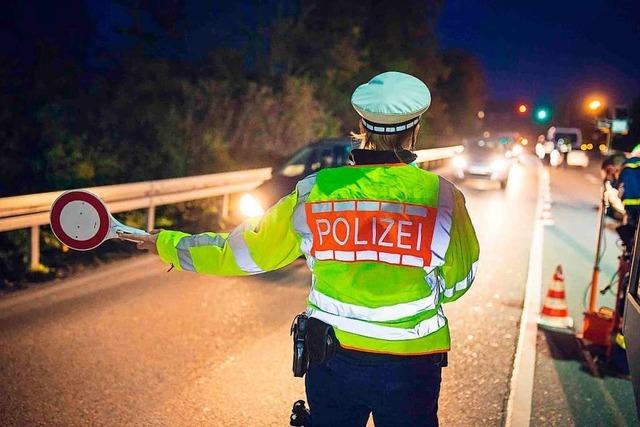 Die Polizei kontrolliert an zahlreichen Stellen rund um Weil am Rhein