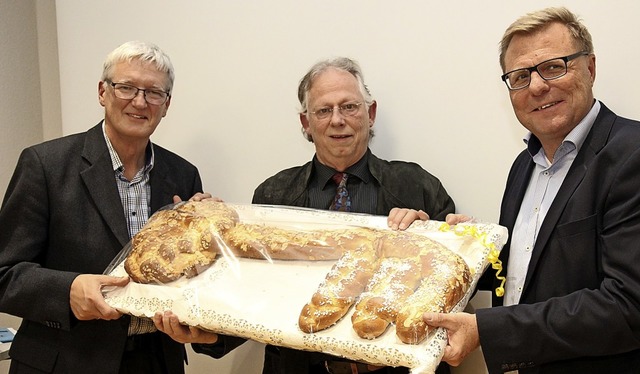 Freude bei  der Einweihung der neuen R...) und Geschftsfhrer Norbert Kthnig   | Foto: Dagmar Barber