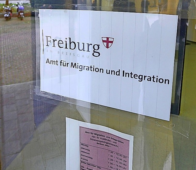 Unter anderem beim Amt fr Migration u...on bleibt das neue Leitbild ein Thema.  | Foto: Ingo Schneider