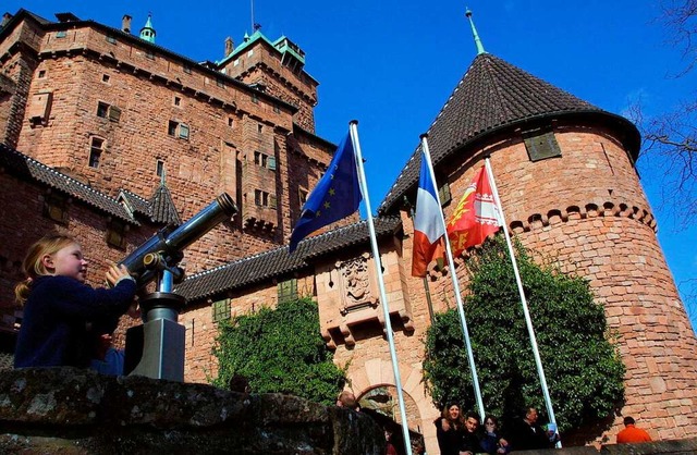 Sieht aus wie neu &#8211; die Hohknigsburg.  | Foto: THOMAS WIRTH