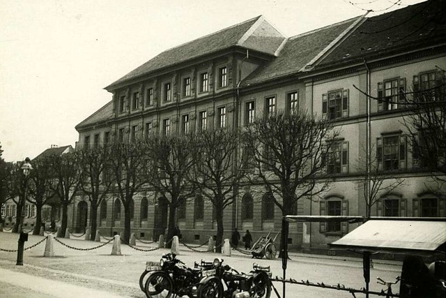 Das Land- und Amtsgericht um 1930.  | Foto: Foto Stadtarchiv Freiburg
