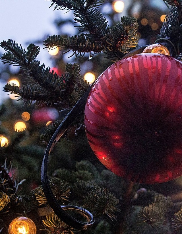 Hat Tradition: geschmckter Weihnachtsbaum  | Foto: Patrik Mller