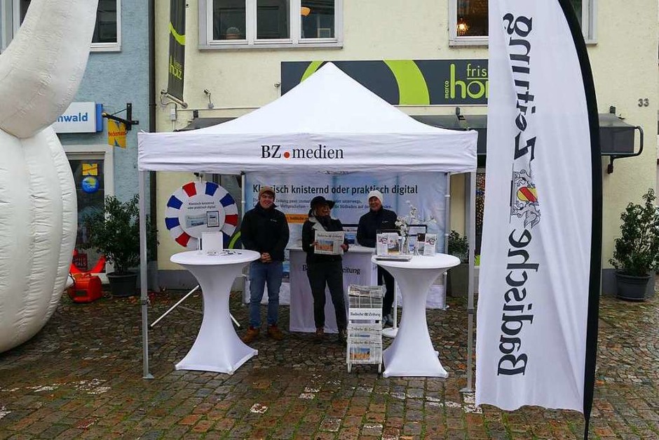 Die BZ war auch beim verkaufsoffenen Sonntag dabei. (Foto: Sylvia Sredniawa) Die BZ war auch beim verkaufsoffenen Sonntag dabei. (Foto: Sylvia Sredniawa)