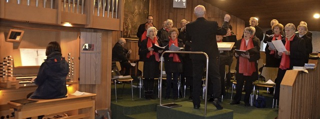 Mit einem Festgottesdienst wurde das P...mrahmte des Gottesdienst musikalisch.   | Foto: Christiane Sahli