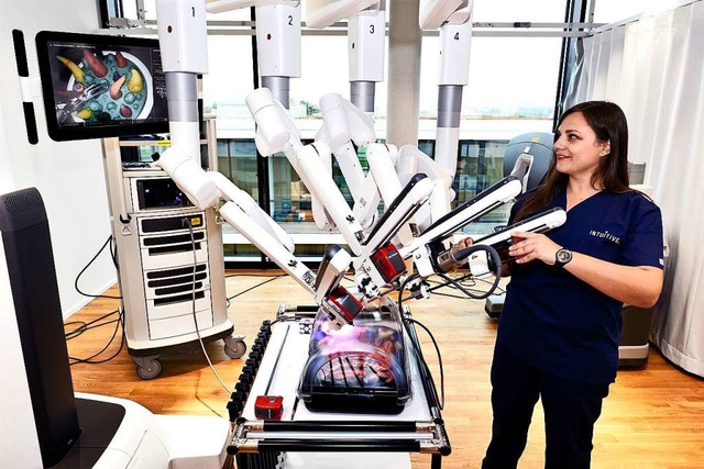 Ein Da-Vinci-System von Intuitive Surgical  | Foto: Thomas Kunz