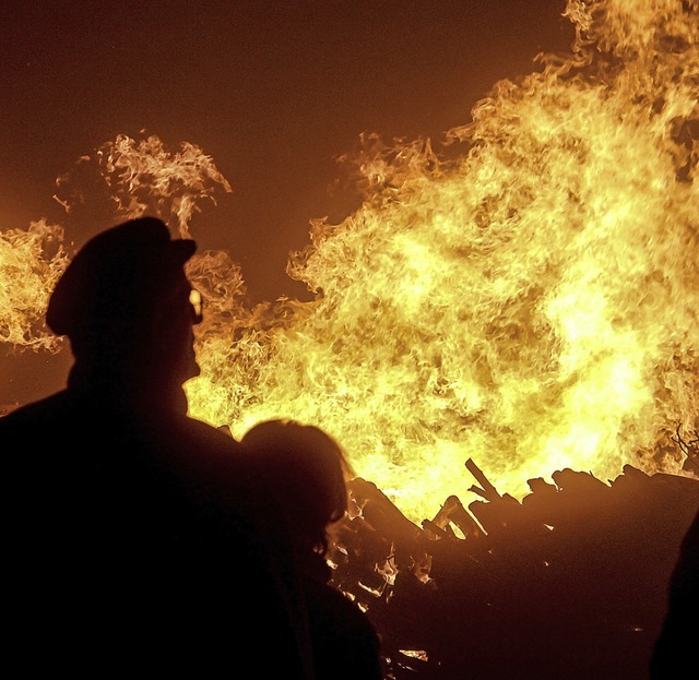 Die Mahnfeuer gehrten zum Markenzeich...gagements nochmal neu entfachen lsst.  | Foto: Alexander Huber