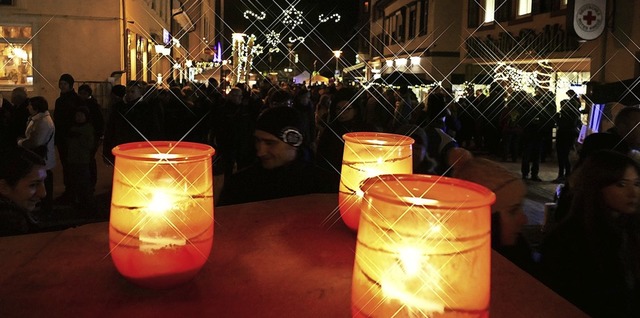 Eines der strahlendsten Glanzlichter u...eins ist das Schopfheimer Lichterfest.  | Foto: Andr Hnig