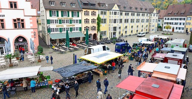 Lukrativer Standort: der Freiburger Mnstermarkt  | Foto: Ingo Schneider