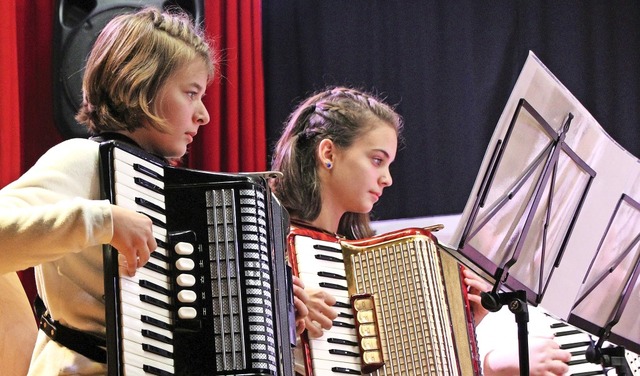 Um den musikalischen Nachwuchs braucht...er Musikschule Sdschwarzwald zeigte.   | Foto:  