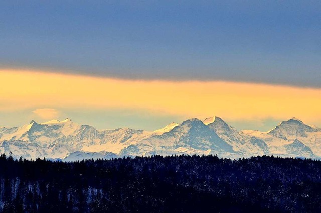 Eiger, Mnch und Jungfrau.  | Foto: Manfred Schn