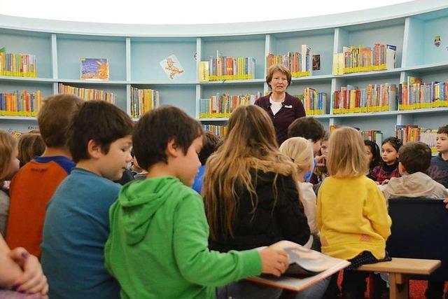 Bibliothekarin Andrea Strecker wei, wie man Kinder zum Lesen bringt