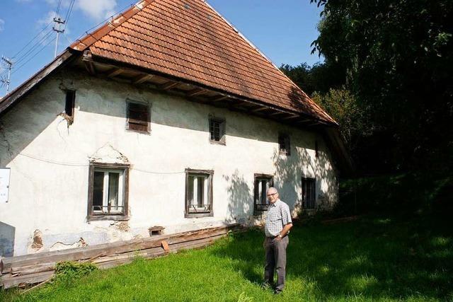 Das Zechenwihler Hotzenhaus soll zum Tag des offenen Denkmals im Herbst 2020 fertig sein