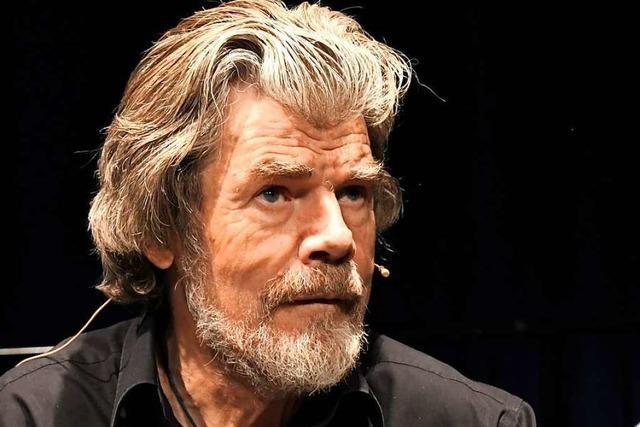 Reinhold Messner berichtet in Lrrach von der Faszination der Berge