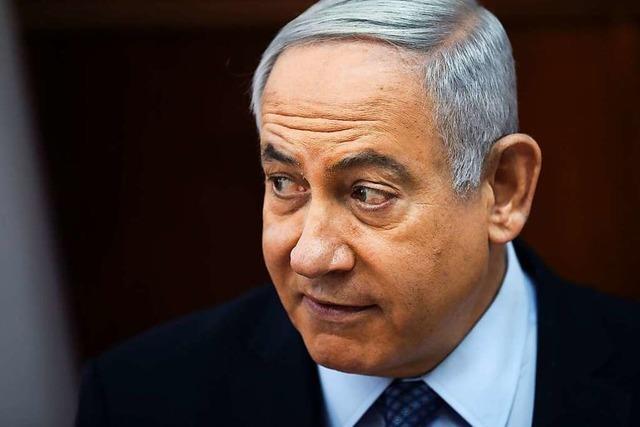Netanjahu spricht nach Korruptionsanklage von Hexenjagd