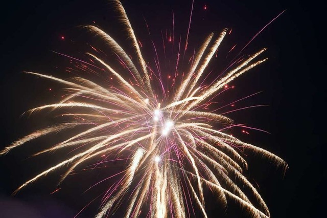 Das Chrysanthema-Feuerwerk 2019  | Foto: Wolfgang Knstle