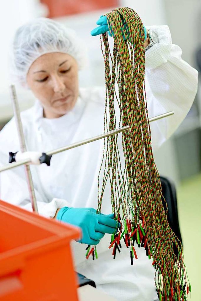 Blick in die Produktion des Medizintechnikers Inomed an der Elz  | Foto: Iris Rothe
