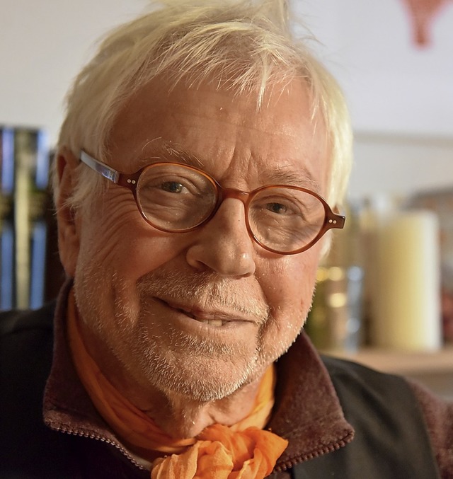 Dieter E. Neuhaus, Regisseur, Schauspieler und Rezitator.   | Foto: Benedikt Sommer