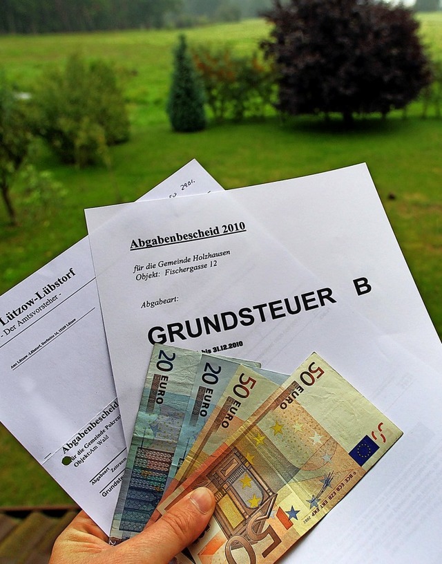 Die Grundsteuer wird reformiert. Das b...den tiefgreifende nderungen mit sich.  | Foto: Jens Bttner