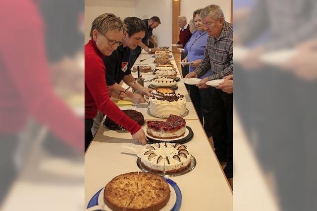 Kuchenbffet fr Senioren