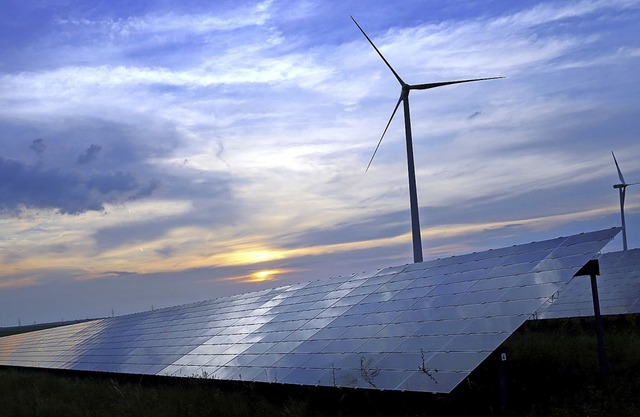 Durch mehr erneuerbare Energien knnte...giger machen. Aber der Ausbau stockt.   | Foto: Karl-Josef Hildenbrand