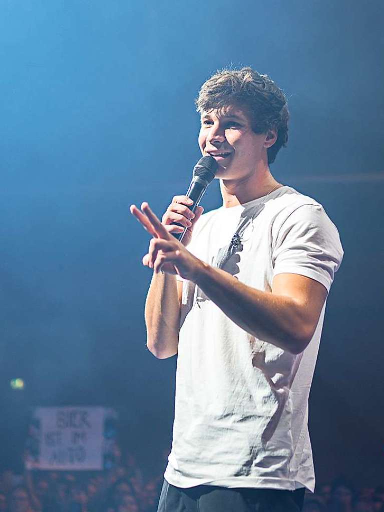 Wincent Weiss in der Sick-Arena