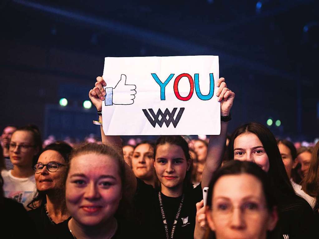 Wincent Weiss in der Sick-Arena