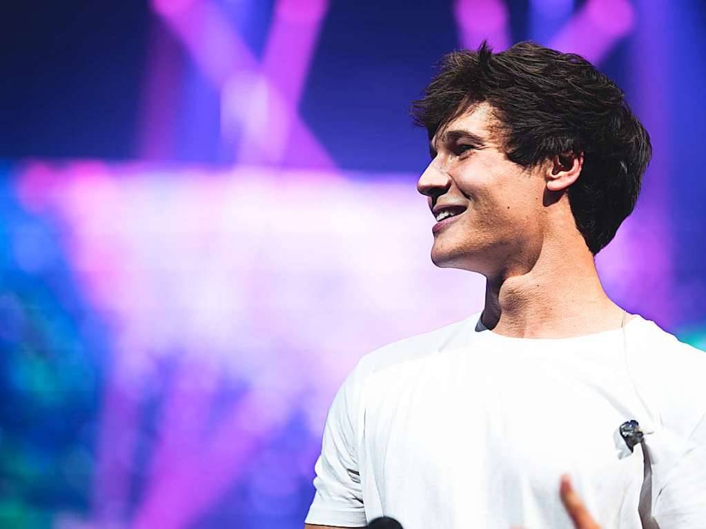 Wincent Weiss in der Sick-Arena