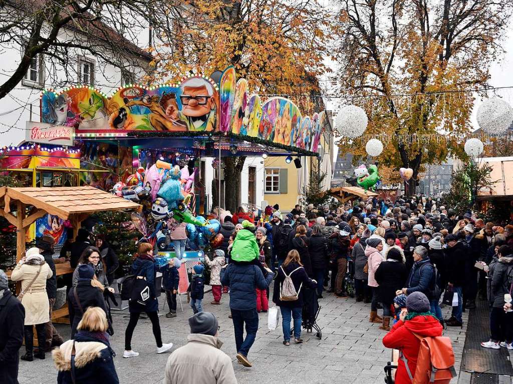 Start in die Adventszeit: Der Freiburger Weihnachtsmarkt 2019