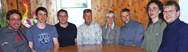 Der neue Vorstand des Skiclubs Bad Sc...Knne, Frieder Krug und Mathias Lorenz  | Foto: Hans Christof Wagner