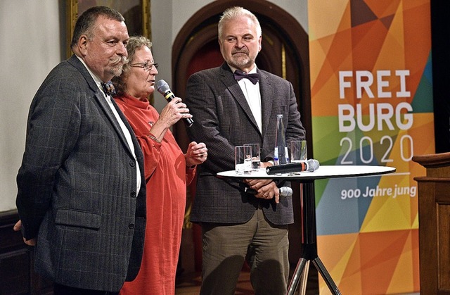 Peter Kalchthaler, Beate Grimmer-Dehn und Bertram Jenisch (von links)  | Foto: Thomas Kunz