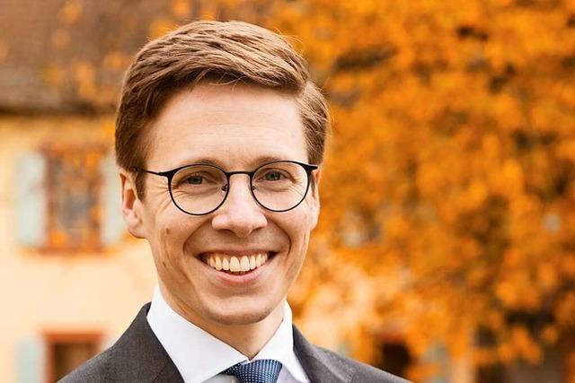 Patrick Thoma tritt in Heitersheim zur Brgermeisterwahl an