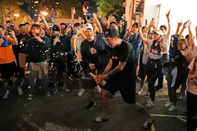 Die Wahl strkt Hongkongs Demonstranten