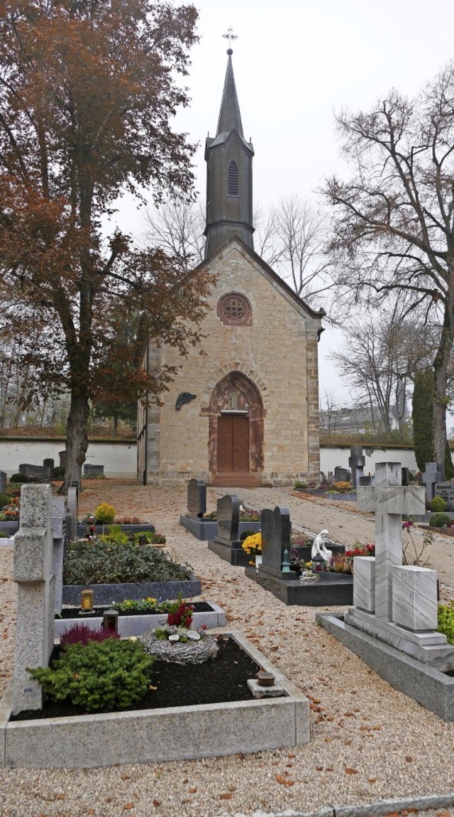 Ob der Friedhof neben der Kapelle auch...ber muss der Gemeinderat entscheiden.   | Foto: Martin Wunderle