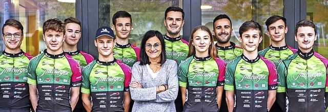 Ein starkes Team:   Die Breitnauer Ren...e Mountainbike-Talente aus der Region.  | Foto: Team