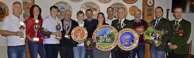 Knigsfeier der Schtzen in Kiechlinsb...s Oberschtzenmeister Alexander Meyer.  | Foto: Roland Vitt