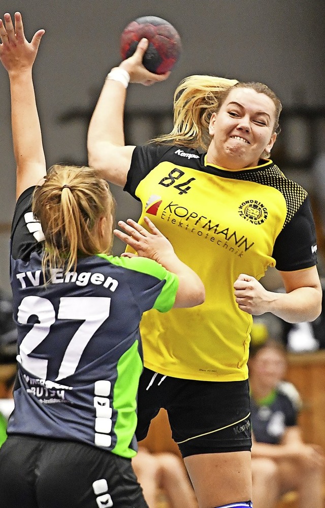 SG-Zugang Eva Melnyk ist  in der Landesliga kaum zu stoppen.    | Foto: Achim Keller