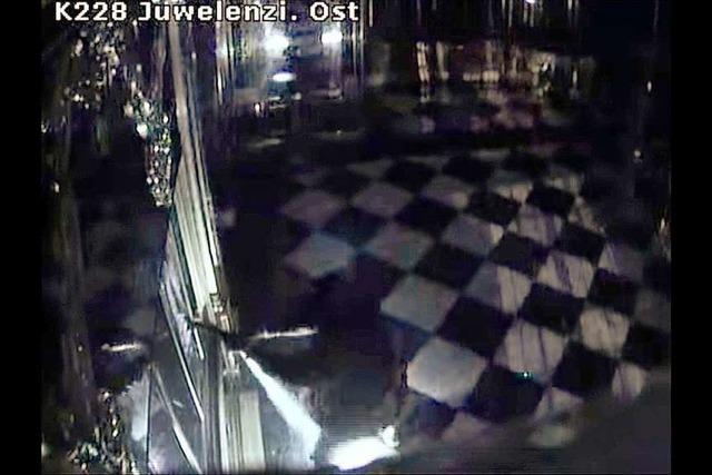 Dieses Überwachungsvideo zeigt die Juwelendiebe in Dresden
