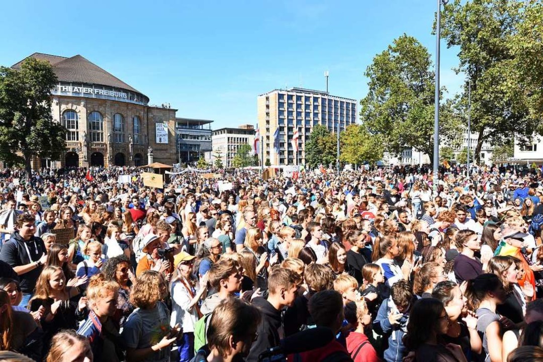 Bei der letzten Demo am 20. September ...gestellt. (Archivbild: September 2019)  | Foto: Rita Eggstein