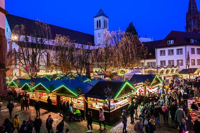 Freiburger Weihnachtsmarkt    | Foto: Philipp von Ditfurth (dpa)