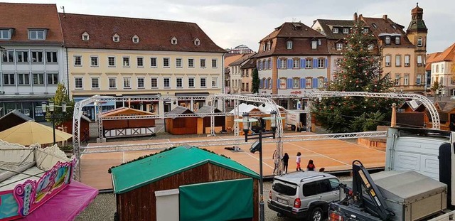 Der Emmendinger Marktplatz.  | Foto: Gerhard Walser