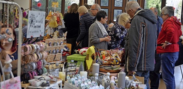 Vielseitig war auch in diesem Jahr wie...uf dem Weihnachtsbasar der Landfrauen.  | Foto: Christiane Sahli